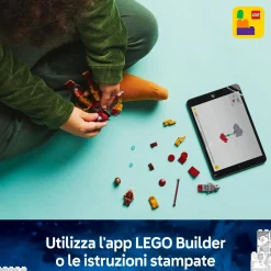 LEGO SUPER HEROES Lego marvel 76307 mech di iron man contro ultron – action figure giocattolo da costruire con 2 minifigure, gioco bambini 6+><noscript><img width=