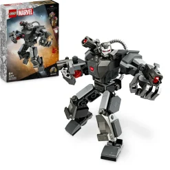 Lego marvel 76277 mech di war machine, giocattolo action figure per bambini 6+ anni, supereroe con 3 shooter, personaggio mcu> Mattoncini