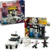 LEGO SUPER HEROES Lego marvel 76311 spider-verse: miles morales contro la macchia, edificio e macchina giocattolo da costruire, giochi bambini9+> Mattoncini