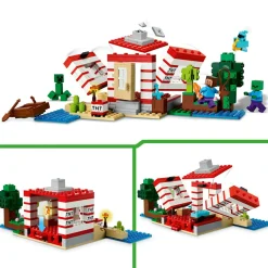 Lego minecraft 21275 casa giungla esplosiva: tnt, barca, 3 pers. 8+><noscript><img width=