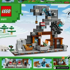 Lego minecraft 21277 miniera piccozze: interattivo, 3 personaggi 8+><noscript><img width=