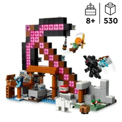 Lego minecraft 21277 miniera piccozze: interattivo, 3 personaggi 8+><noscript><img width=