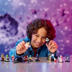 Lego minifigures 71046 serie 26 spazio, scatola con 1 di 12 personaggi giocattolo a caso da collezione, giochi per bambini 5+> Mattoncini