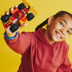 Lego ninjago 71780 auto da corsa ninja di kai – evolution, set 2in1 con macchina giocattolo e fuoristrada, giochi per bambini> Mattoncini