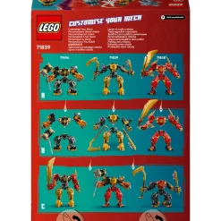 Lego ninjago 71839 battle mech spinjitzu arin: drago, 2 minifigure 7+> Mattoncini