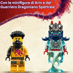 Lego ninjago 71839 battle mech spinjitzu arin: drago, 2 minifigure 7+><noscript><img width=