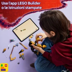 Lego ninjago 71839 battle mech spinjitzu arin: drago, 2 minifigure 7+><noscript><img width=