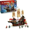 Lego ninjago 71848 bounty del tempio: barca, vele mobili, 6 minifigure 14+> Mattoncini