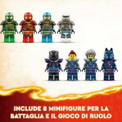 Lego ninjago 71813 dojo delle ombre maschera di lupo, giochi per bambini 9+, casa giocattolo da costruire, minifigure di kai><noscript><img width=