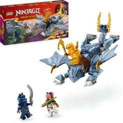 Lego ninjago 71810 draghetto riyu, modellino da costruire di drago giocattolo con 3 minifigure, giochi per bambini di 6+ anni> Mattoncini