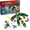Lego ninjago 71845 2in1 jet mech lloyd: trasformabile, 5 minifigure 9+> Mattoncini