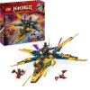 LEGO NINJAGO 71833 jet super storm di ras e arin – aereo giocattolo con drone e capsula di salvataggio, giochi per bambini 8+> Mattoncini