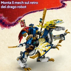 Lego ninjago 71843 mech cavalca-drago rogue: drago, 4 minifigure 8+><noscript><img width=