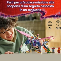 Lego ninjago 71842 rontu drago maestro: snodabile, 3 minifigure 7+><noscript><img width=