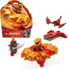 LEGO NINJAGO 71823 spinner del drago spinjitzu di kai – trottola giocattolo con 2 minifigure e armi, giochi per bambini 6+> Mattoncini