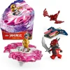 LEGO NINJAGO 71824 spinner del drago spinjitzu di sora – trottola giocattolo con 2 minifigure e armi, giochi per bambini 6+> Mattoncini