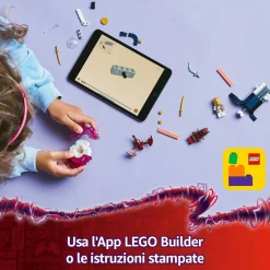 LEGO NINJAGO 71824 spinner del drago spinjitzu di sora – trottola giocattolo con 2 minifigure e armi, giochi per bambini 6+><noscript><img width=