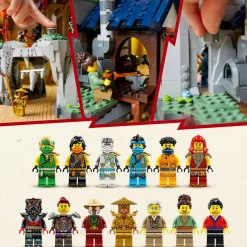 Lego ninjago 71814 torneo città tempio: pagoda, 13 minifigure 14+><noscript><img width=