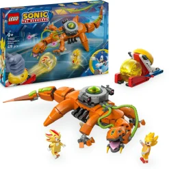 Lego sonic 77003 super shadow vs. biolizard, giochi d’azione per bambini 9+, personaggi e robot giocattolo, regalo per gamer> Mattoncini