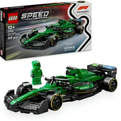 LEGO SPEED CHAMPIONS 77245 auto da corsa aston martin aramco f1 amr24 macchina giocattolo da collezione con pilota, bambini10+> Mattoncini