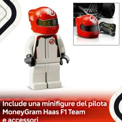 LEGO SPEED CHAMPIONS 77250 auto da corsa moneygram haas f1 team vf-24 macchina giocattolo con minifigure per bambini 10+> Mattoncini