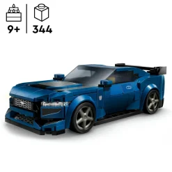 Lego speed champions 76920 auto sportiva ford mustang dark horse, modellino di macchina giocattolo da costruire per bambini 9+> Costruzioni Per Adulti|Mattoncini