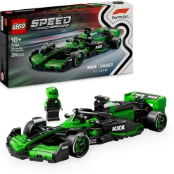 LEGO SPEED CHAMPIONS 77247 auto da corsa kick sauber f1 team c44 macchina giocattolo da collezione con minifigure, bambini 10+> Mattoncini