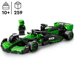 LEGO SPEED CHAMPIONS 77247 auto da corsa kick sauber f1 team c44 macchina giocattolo da collezione con minifigure, bambini 10+><noscript><img width=