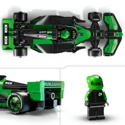 LEGO SPEED CHAMPIONS 77247 auto da corsa kick sauber f1 team c44 macchina giocattolo da collezione con minifigure, bambini 10+><noscript><img width=