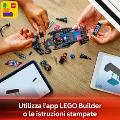 LEGO SPEED CHAMPIONS 77248 auto da corsa bwt alpine f1 team a524 macchina giocattolo da collezione con minifigure, bambini 10+><noscript><img width=