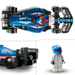 LEGO SPEED CHAMPIONS 77246 auto da corsa f1 visa cash app rb vcarb 01 macchina da collezione, regalo per uomo, donna e adulti> Costruzioni Per Adulti|Mattoncini