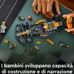 Lego speed champions 76919 monoposto da corsa mclaren formula 1 2023, macchina giocattolo f1 per bambini 9+, auto da costruire><noscript><img width=