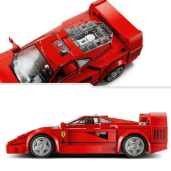 Lego speed champions 76934 supercar ferrari f40, modellino di auto sportiva, macchina giocattolo da collezione per bambini 9+> Mattoncini