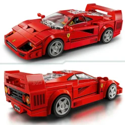 Lego speed champions 76934 supercar ferrari f40, modellino di auto sportiva, macchina giocattolo da collezione per bambini 9+><noscript><img width=