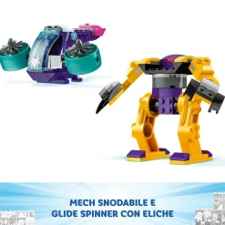 SPIDEY Lego e i suoi fantastici amici 10794 quartier generale di team , giochi bambini 4+ con mech, veicolo e supereroi><noscript><img width=
