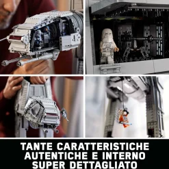 Lego star wars 75313 at-at, modello costruibile walker guerre stellari ucs, set per adulti da collezione con luke skywalker><noscript><img width=