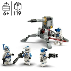 LEGO® Star Wars™ Lego star wars 75345 battle pack clone troopers legione 501, modellino da costruire con cannone giocattolo av-7 e 4 personaggi><noscript><img width=