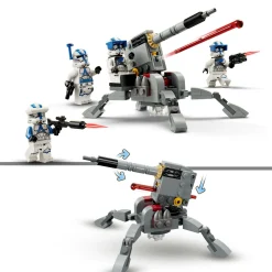 LEGO® Star Wars™ Lego star wars 75345 battle pack clone troopers legione 501, modellino da costruire con cannone giocattolo av-7 e 4 personaggi><noscript><img width=