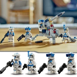 LEGO® Star Wars™ Lego star wars 75345 battle pack clone troopers legione 501, modellino da costruire con cannone giocattolo av-7 e 4 personaggi><noscript><img width=
