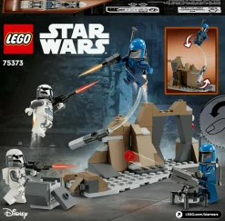 Lego star wars 75373 battle pack agguato su mandalore, gioco d’avventura per bambini 6+ con 4 personaggi con armi e jetpack><noscript><img width=