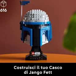 LEGO® Star Wars™ Lego star wars 75408 casco jango fett – modellino da costruire per adulti> Costruzioni Per Adulti|Mattoncini