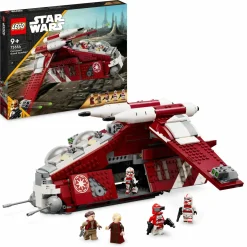 Lego star wars 75354 gunship della guardia di coruscant, set da le guerre dei cloni con veicolo giocattolo e 5 minifigure> Costruzioni Per Adulti|Mattoncini
