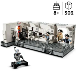 Lego star wars 75387 imbarco sulla tantive iv, giochi bambini 8+, scena nell’astronave giocattolo da costruire con minifigure><noscript><img width=