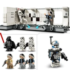 Lego star wars 75387 imbarco sulla tantive iv, giochi bambini 8+, scena nell’astronave giocattolo da costruire con minifigure><noscript><img width=
