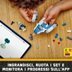 Lego star wars 75391 microfighter y-wing di captain rex, astronave giocattolo da collezione, giochi bambini 6+, piccolo regalo><noscript><img width=