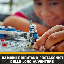 Lego star wars 75391 microfighter y-wing di captain rex, astronave giocattolo da collezione, giochi bambini 6+, piccolo regalo><noscript><img width=