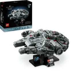 Lego star wars 75375 millennium falcon, modellino da costruire di astronave per adulti, idee regalo lui, lei, marito o moglie> Costruzioni Per Adulti|Mattoncini