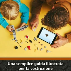 LEGO® Star Wars™ Lego star wars 75410 n-1 starfighter di mando e grogu con 3 personaggi, astronave giocattolo da costruire per bambini 4+><noscript><img width=