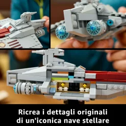 LEGO® Star Wars™ Lego star wars 75404 nave d’assalto classe acclamator, astronave da collezione con supporto, regalo per adulti, uomo e donna><noscript><img width=