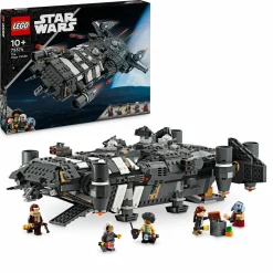 Lego star wars 75374 onyx cinder, astronave giocattolo dalla serie tv skeleton crew, giochi per bambini 10+ con 5 minifigure> Mattoncini